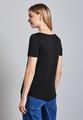 Basic T-Shirt in Unifarbe 36 - Black