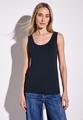 Basic Top in Unifarbe 36 - Deep Blue