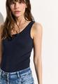 Top in Unifarbe L - Universal Blue