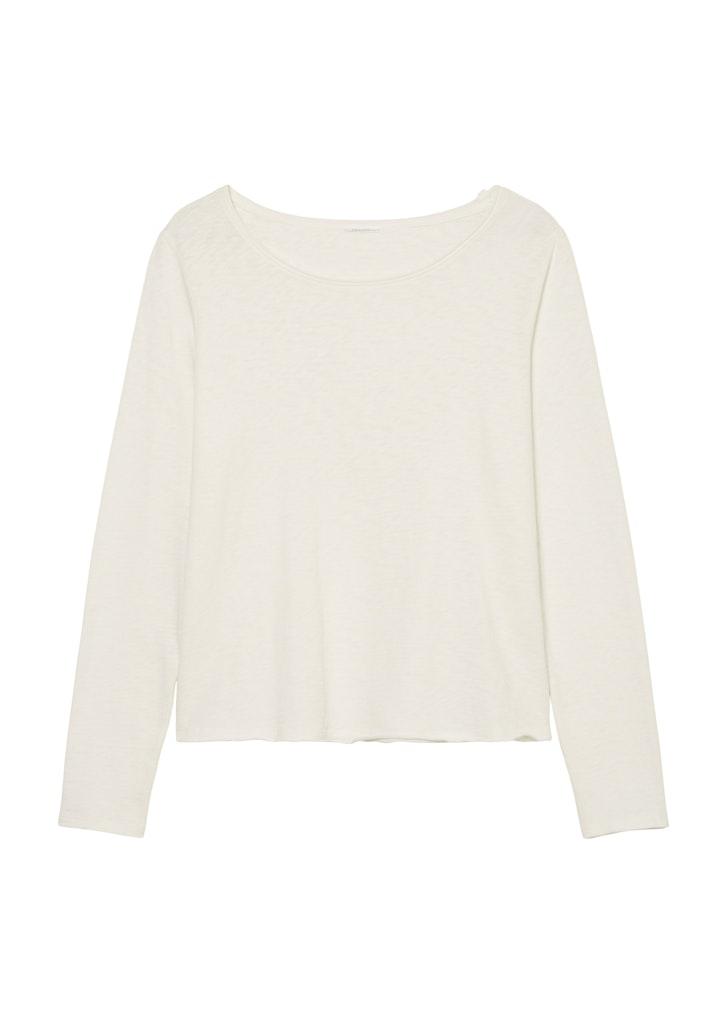 Longsleeve regular Weiß S