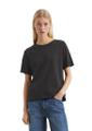 Slub-Jersey-T-Shirt loose Blau M