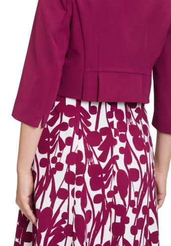 Bolero-Jacke 42 Leicht tailliert - Sweet Berry