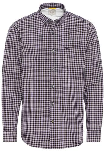 Vichy Karohemd aus reiner Baumwolle L Regular Fit - Lilac