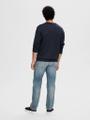 SLHEMANUEL SOFT CREW NECK SWEAT NOOS Blau XL