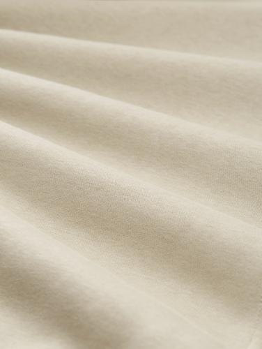 Hoodie Sweatshirt mit Logo-Print M Regular Fit - Beige Abbey Stone