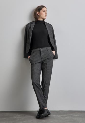 Basic Rollkragen-Pullover 38 - Black