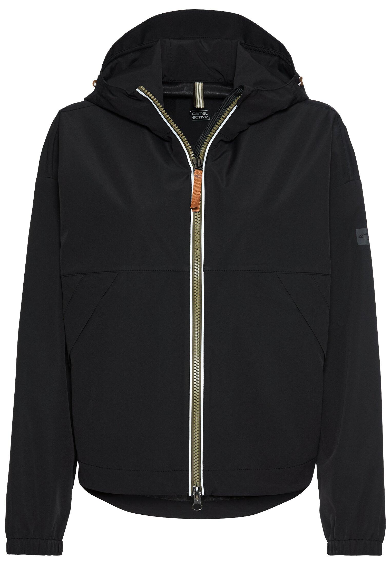 Windbreaker aus recyceltem Polyester 36 Regular Fit - Black