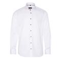 Cover Shirt Twill Langarm 42/Langarm - 65cm MODERN FIT - Weiß