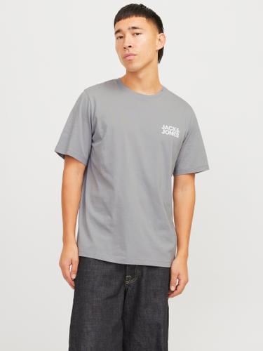JJECORP LOGO TEE SS O-NECK NOOS M Normal geschnitten - Ultimate Grey