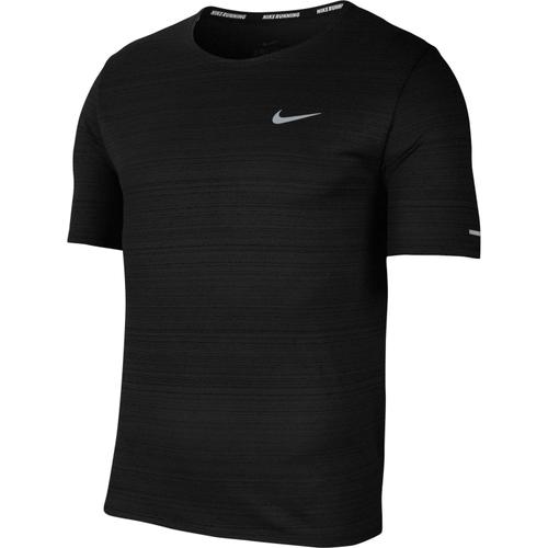 NIKE Herren Laufsport T-Shirt "DF Miler" S in Schwarz