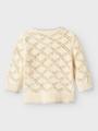 NBFFANNA LS KNIT CARD LIL 56 Normal geschnitten - Turtledove