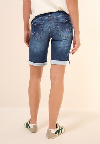 Casual Fit Jeansshorts 27 - Mid Blue Used Wash