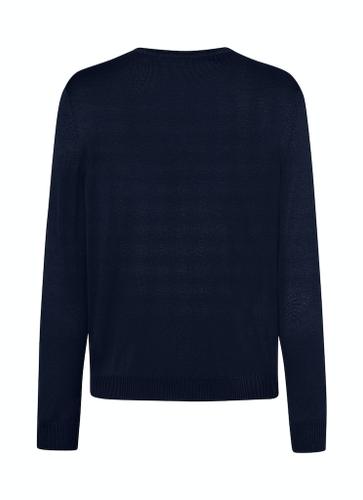 Pullover V-Ausschnitt 1/1 Arm Blau 54