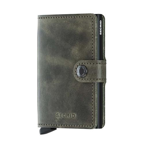 Secrid Kartenetui Portemannaie Miniwallet RFID Oliv|Schwarz