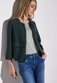 Silk-Look Jacke Grün 40
