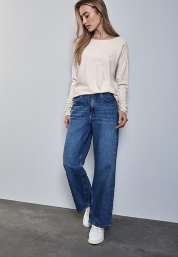 Dolman Pullover 36 - Cream White Melange