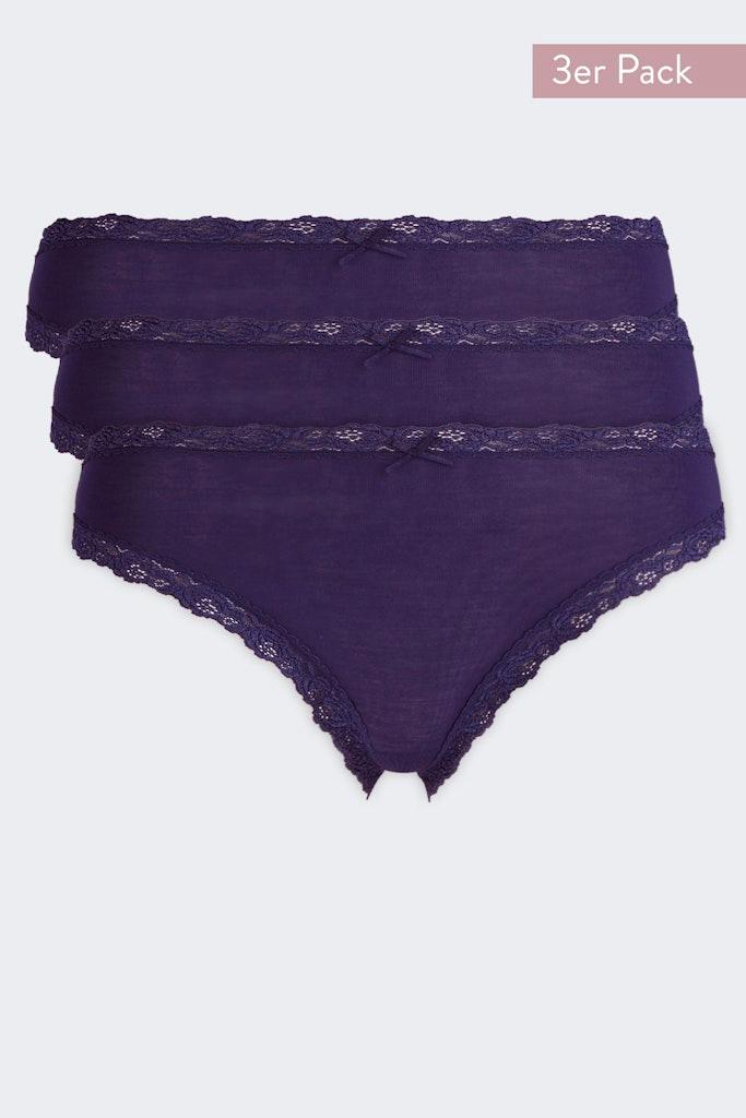 16 20 584 3-er Pack Violett 42
