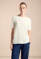 Materialmix T-Shirt 42 - Off White