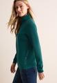 T-Shirt mit Troyer-Kragen XXL - Petrol Green