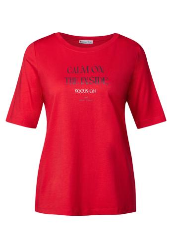 Softes Shirt mit Wording Rot 40