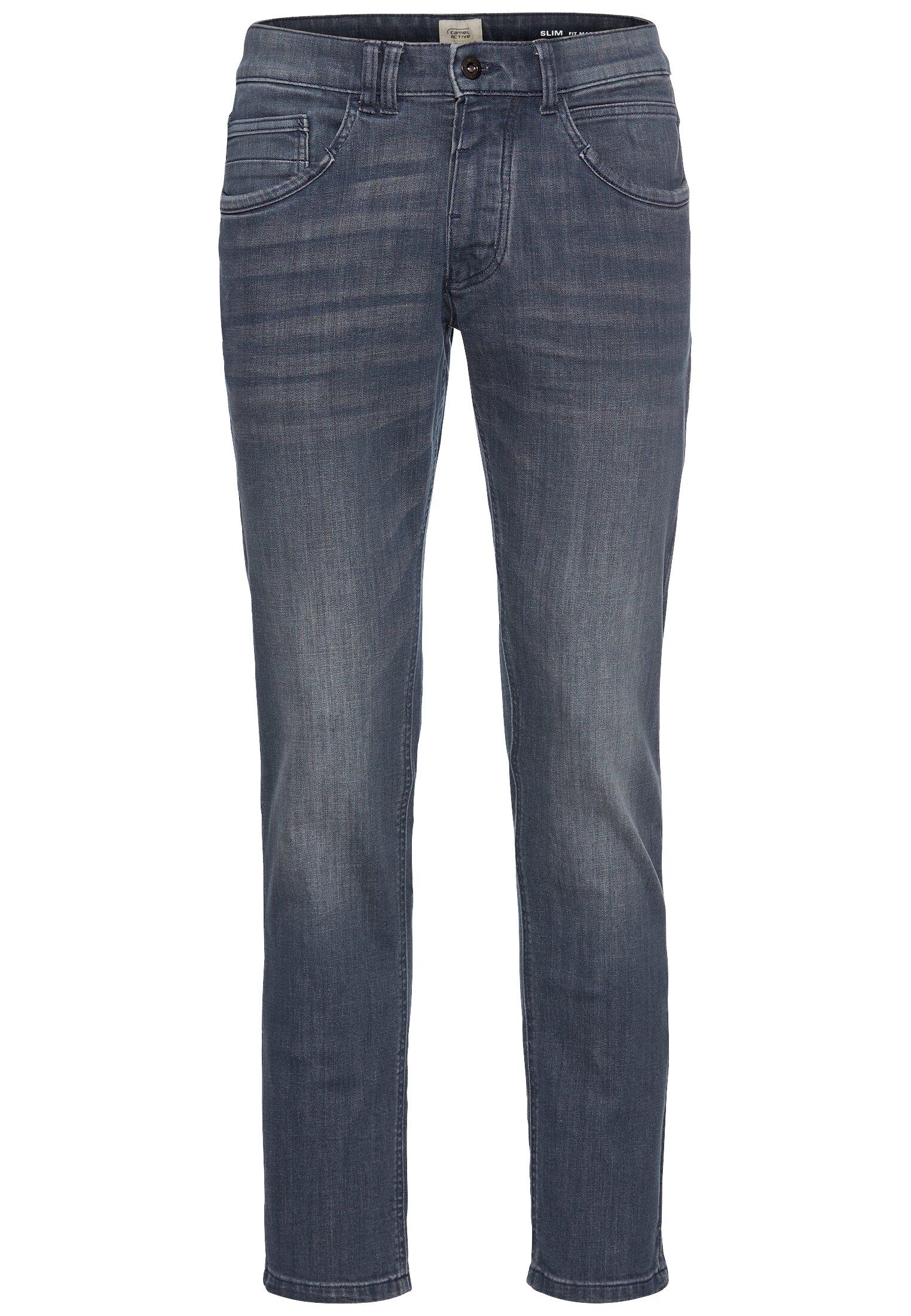 5-Pkt Slim Fit Hose aus Baumwollmischung mit Stretchfunktion Blau 36/34