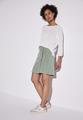 Cordrock im Wickel-Look 36 - Dusty Milky Green