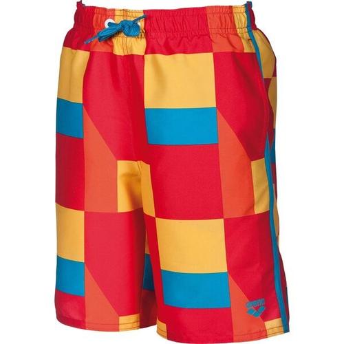 ARENA Jungen Badeshort Geometrical Long Bermuda