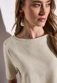 T-Shirt mit Struktur 36 - Moonstone Sand