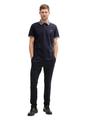 Piqué Poloshirt mit Stretch L Regular Fit - Sky Captain Blue