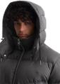 Puffer-Daunenjacke regular M - Black