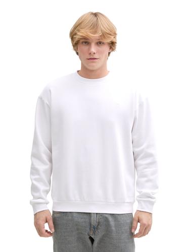 Sweatshirt mit Logo-Print XXL Regular Fit - White