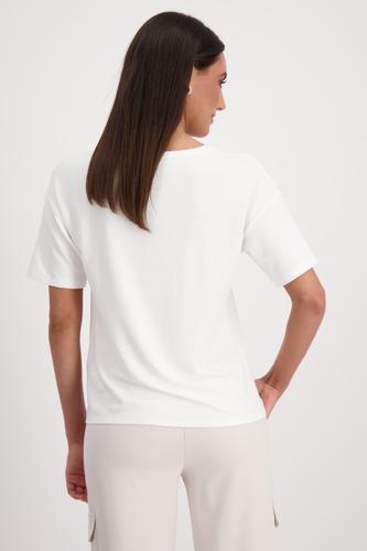 T-Shirt mit Schrift 36 - Off-white