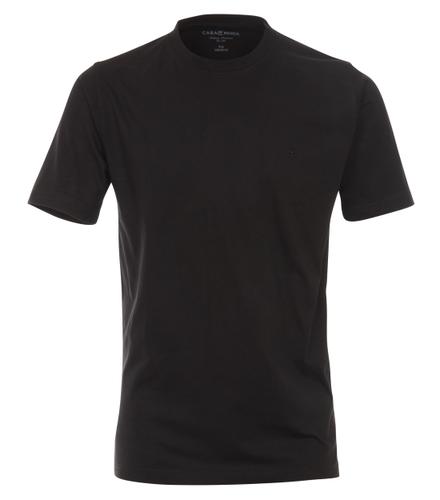 T-Shirt Halbarm Doppelpack 092180 S - Schwarz