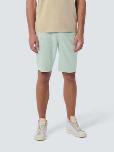 Short With Linen Garment Dyed Grün XXL