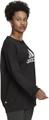 ADIDAS Damen Sweatshirt W FI BOS CREW S in Schwarz