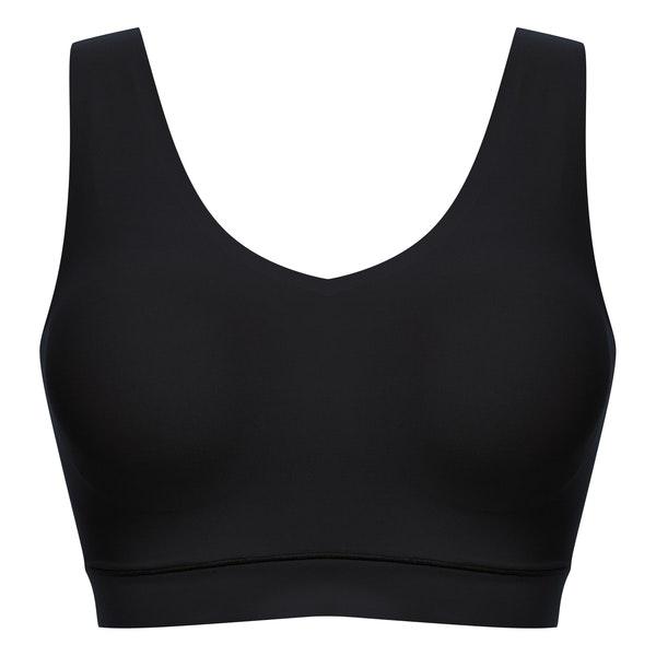SOFTSTRETCH Bustier mit Soft Cups XS/S - Schwarz