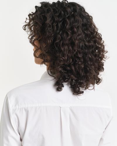 Regular Fit Classic Popeline Bluse 38 - White