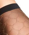 FALKE Fascination 20 DEN Damen L - Bl./gold