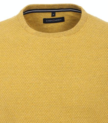 Pullover XXL Basic Knitwear - Gelb