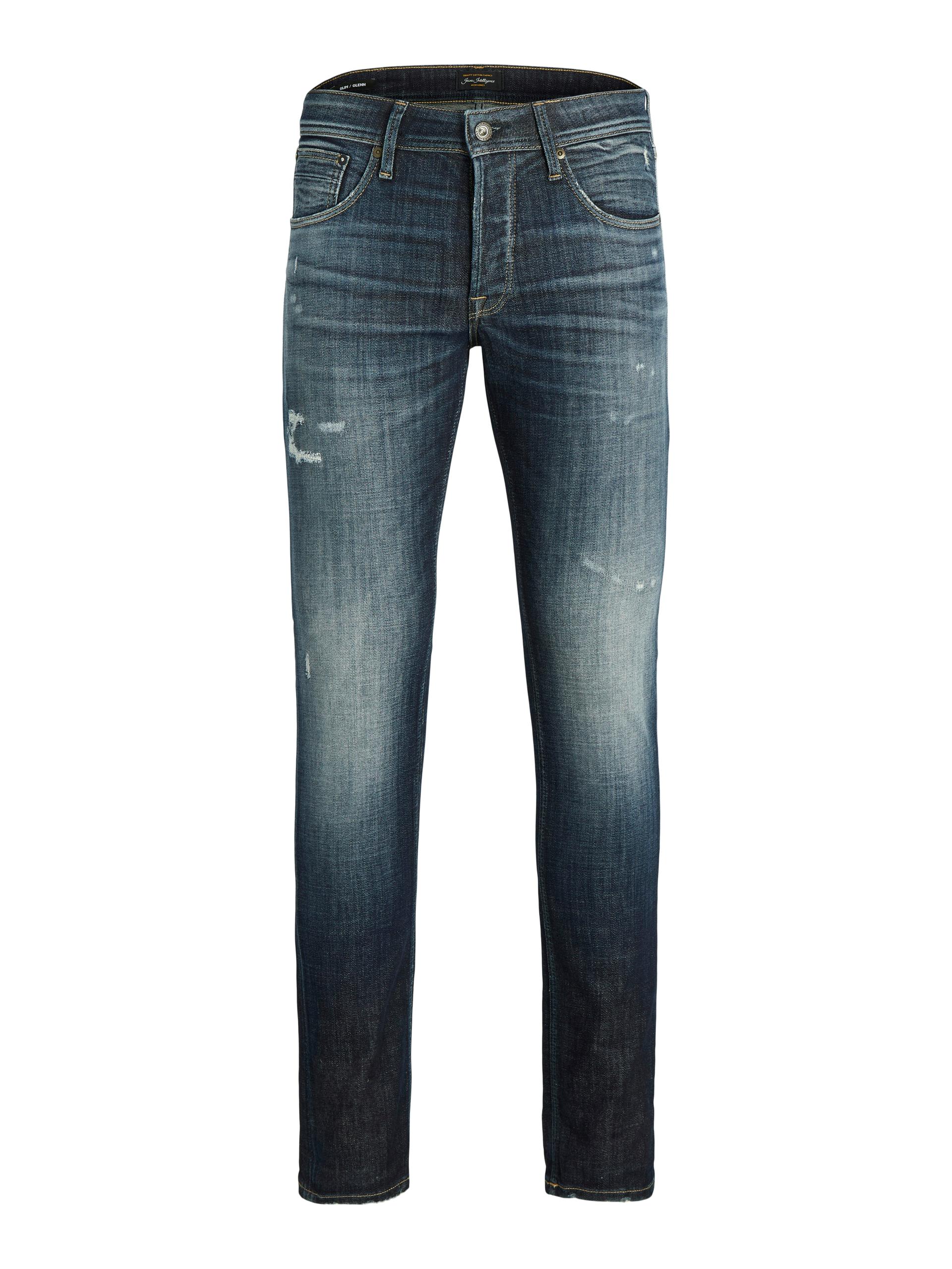 JJIGLENN JJCOLE JOS 379 SN 28/32 Slim Fit - Blue Denim