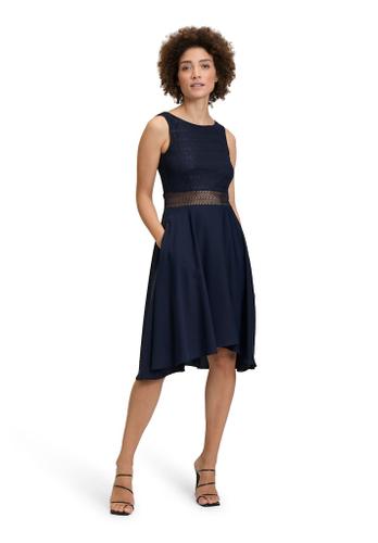 Abendkleid Blau 40