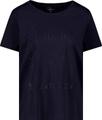 T-Shirt mit Strassschrift 42 - Deep Ocean