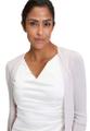 Strickbolero Silber M