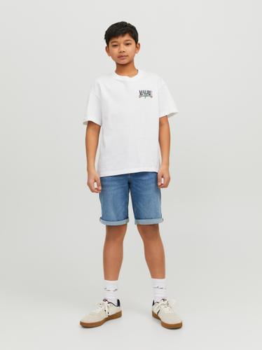 JJIRICK JJORIGINAL SHORTS MF 551 SN JNR 158 Normal geschnitten - Blue Denim