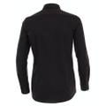 Popeline Hemd uni 001420 44 Body Fit - Schwarz