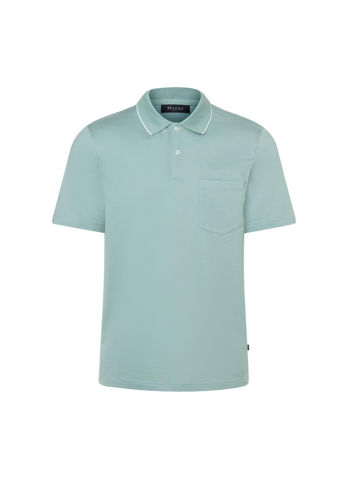 Poloshirt, Knopf 1/2 Arm Regular Fit - Iced Mint