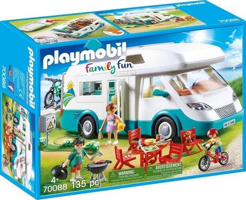 Playmobil® Playmobil® Konstruktions-Spielset »Familien-Wohnmobil, »Family Fun««