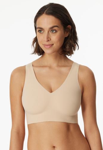 Bustier mit Pads Beige 40