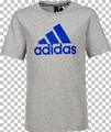 adidas Jungen Must Haves Badge of Sport T-Shirt 116 in Grau