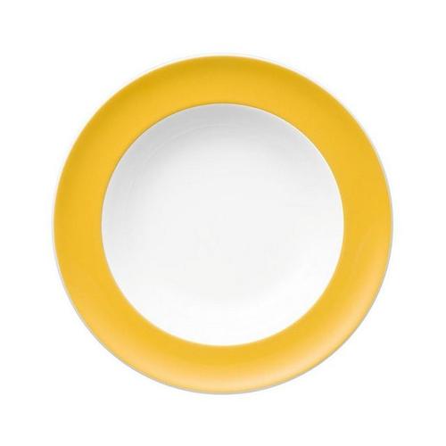 Thomas Porzellan Suppenteller »Sunny Day Yellow Suppenteller 23 cm«, (1 Stück)